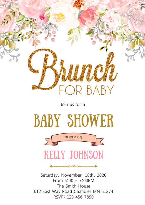Featured image of post Brunch Baby Shower Invitations Hi my name is kim