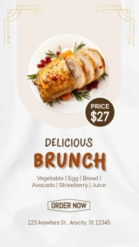 BRUNCH INSTAGRAM STORY template