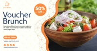 Brunch Voucher Gambar Bersama Facebook template