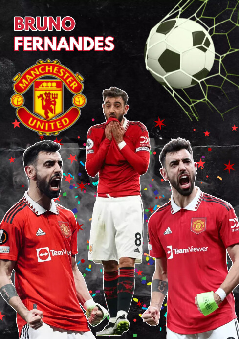 Bruno Fernandes Template PosterMyWall bruno-fernandes-template-postermywall