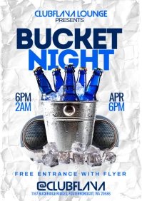 Bucket Night A5 template