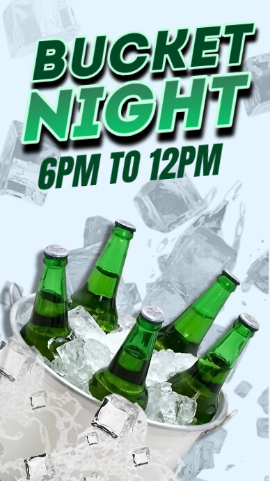Bucket Nite Bucket night Template | PosterMyWall