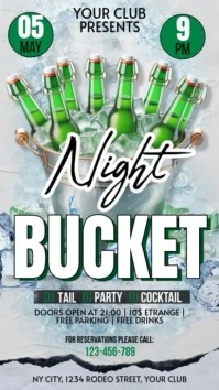 Bucket Night Instagram Story template
