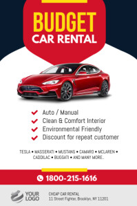 330 Car Rental Customizable Design Templates Postermywall