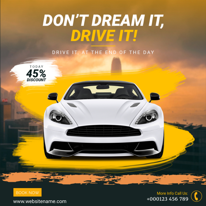 BUDGET CAR RENTAL TEMPLATE PosterMyWall