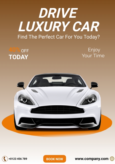 BUDGET CAR  RENTAL TEMPLATE A4