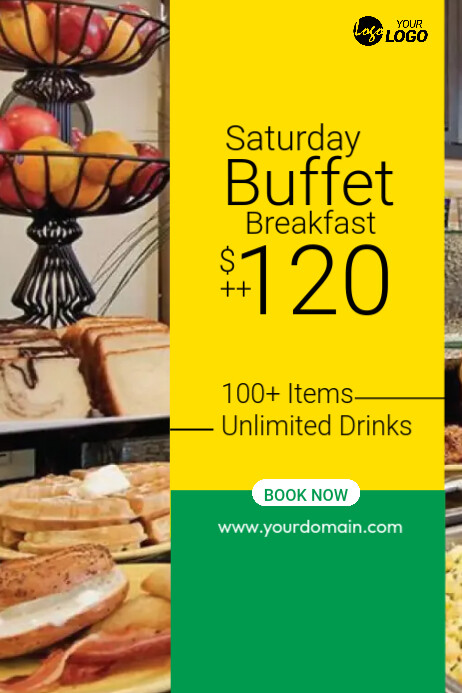 Buffet Food Template | PosterMyWall