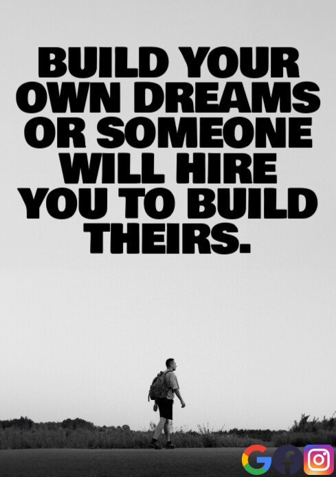 BUILD AND DREAMS QUOTE TEMPLATE A2