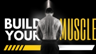 Build Muscles Thumbnail Template Postermywall