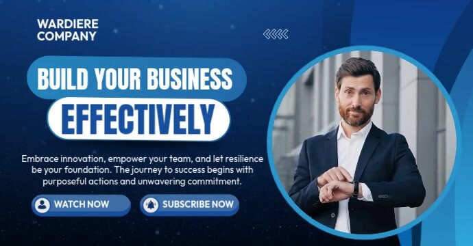 Build Your Business Facebook Group Cover Photo template