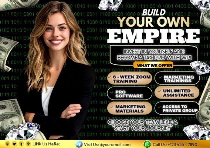 Build Your Own Business Empire Template | PosterMyWall