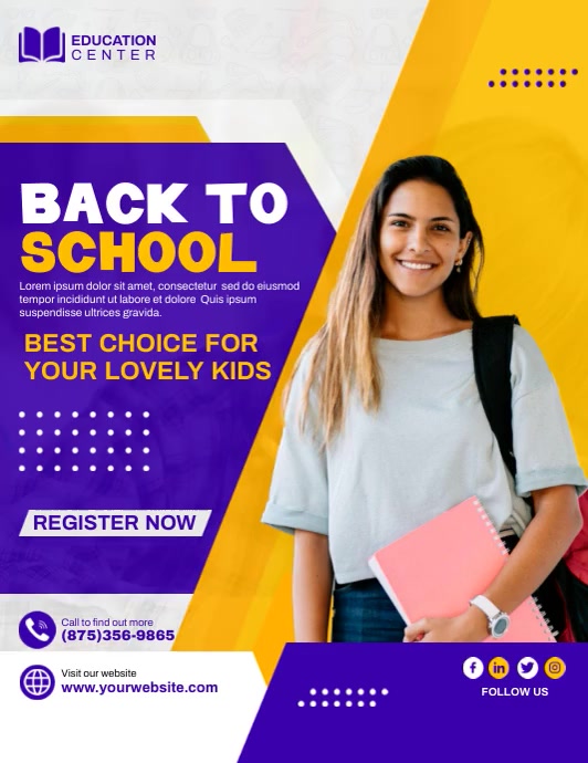 Building Bright Futures Flyer (US Letter) template