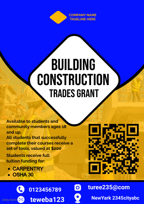 Flyer Building Insections building construction flyers Template | PosterMyWall