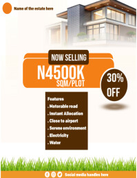 Building flyer template