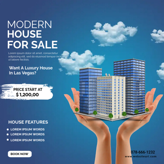 Building for Rent Template | PosterMyWall