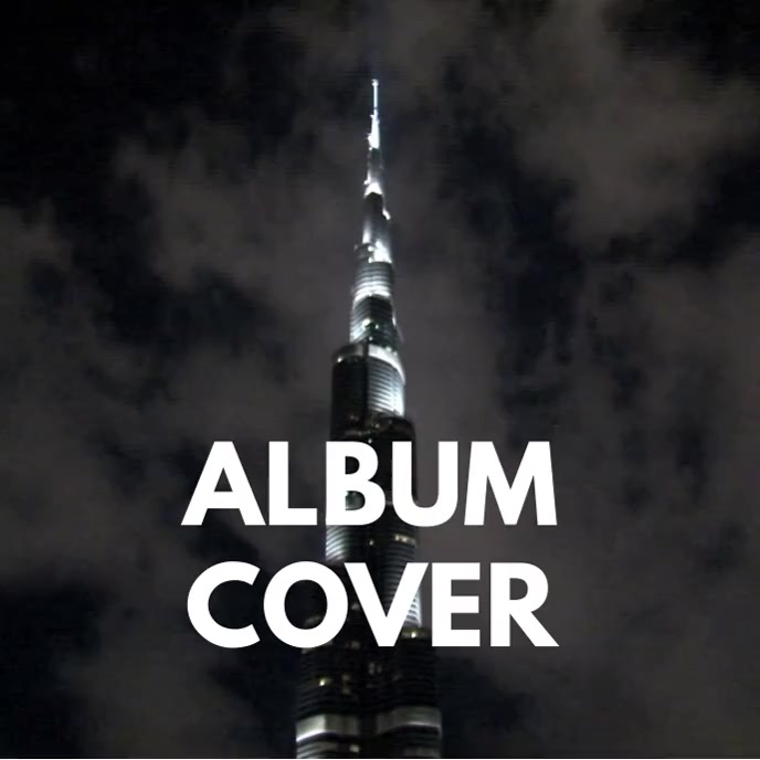 Building Skyscraper Album Cover Template PosterMyWall