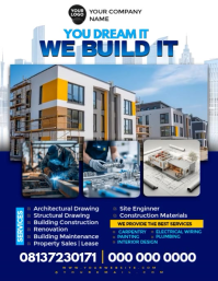 Building Your Vision Into Reality ใบปลิว (US Letter) template