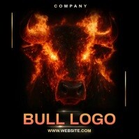 Bull Logo Design Template