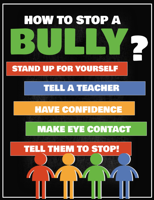 Bully Template PosterMyWall