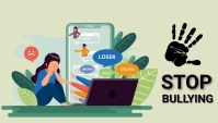 Bullying,stop bullying Intestazione blog template