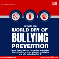 Bullying Prevention Awareness Pos Instagram template