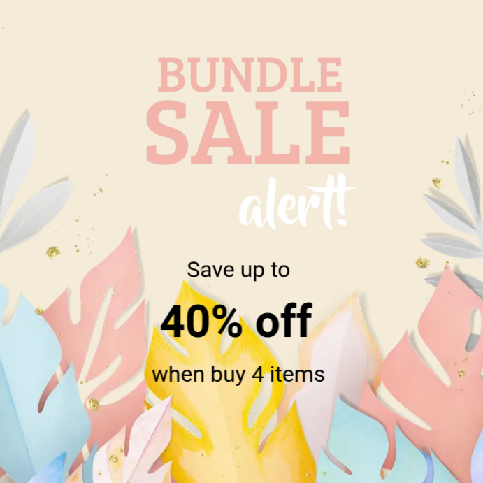 Bundle Sale AD Template | PosterMyWall display picture 2