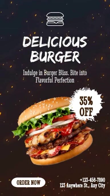 Buregr Instagram Reel Template PosterMyWall Buregr Instagram Reel Template PosterMyWall