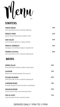 Burger Animated Menu Template Digital Display (9:16)