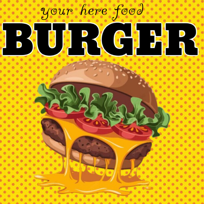 BURGER Logo template