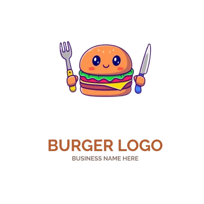 BURGER LOGO template