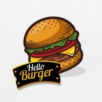 Burger Logo template
