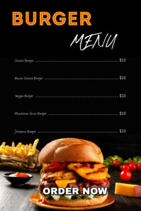 FOOD MENU Template | PosterMyWall