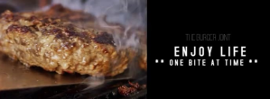 สีดำ Burger Joint Promotion Facebook-coverfoto Template