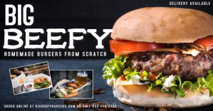 Nero Burger Promotion Facebook Event Cover Template