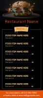 Menu Rack Card Template | PosterMyWall