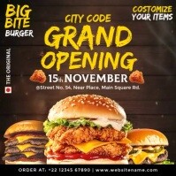 37 930 Burger Shop Opening 21 Customizable Design Templates Postermywall 37 930 Burger Shop Opening 21 Customizable Design Templates Postermywall