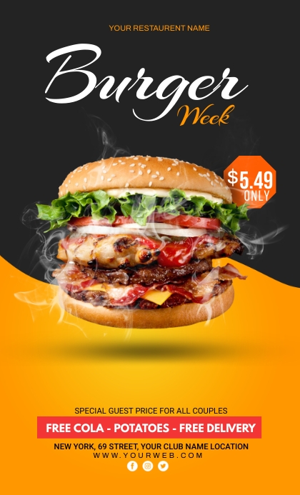 Copy of BURGER WEEK | PosterMyWall