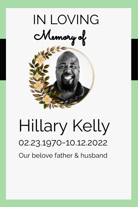 Burial Poster Template PosterMyWall burial-poster-template-postermywall