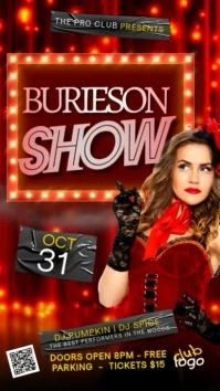 Burison Show Instagram template