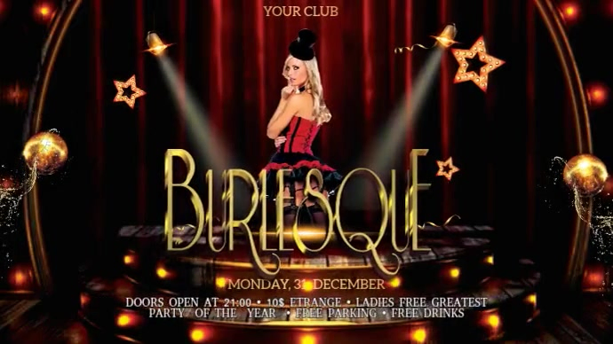 Burlesque Umbukiso Wedijithali (16:9) template