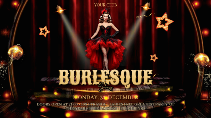 Burlesque Umbukiso Wedijithali (16:9) template