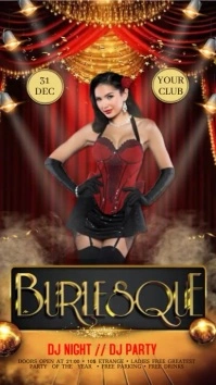 Burlesque Instagram Story template