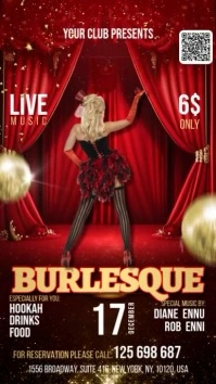 Burlesque Digital Display template