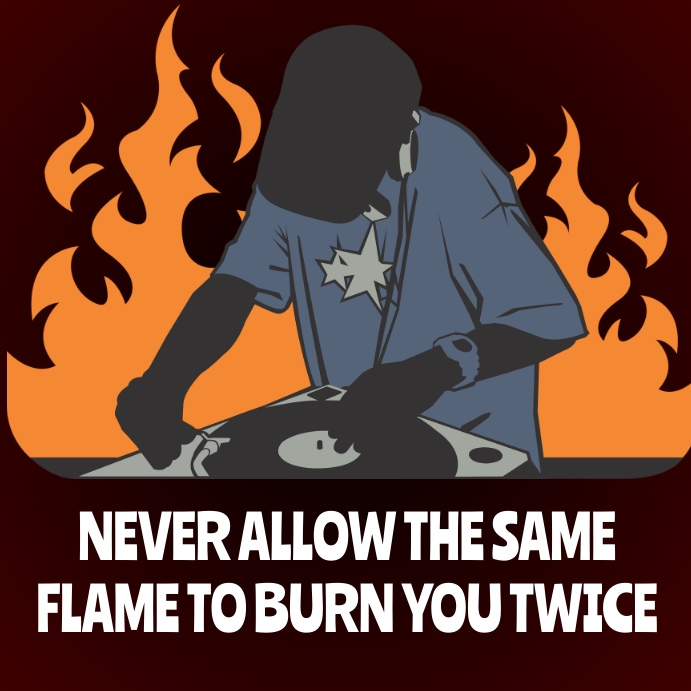 Burn Template | PosterMyWall