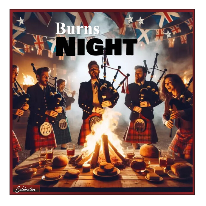 Burns Night Template | PosterMyWall