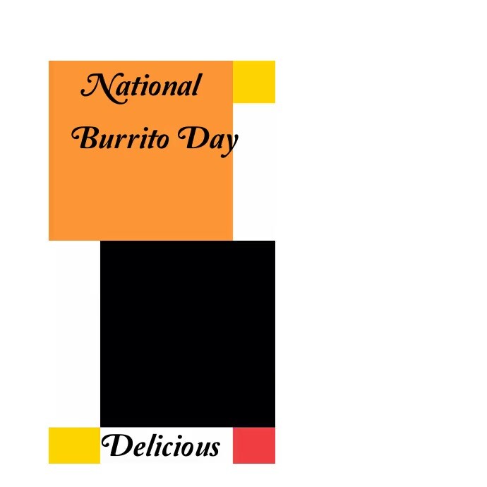 Burrito design video Template | PosterMyWall