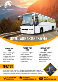 Image 5 for Bus Trip Flyer Templates Free