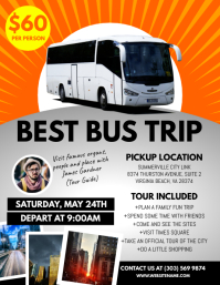 840 Bus Trip Customizable Design Templates Postermywall