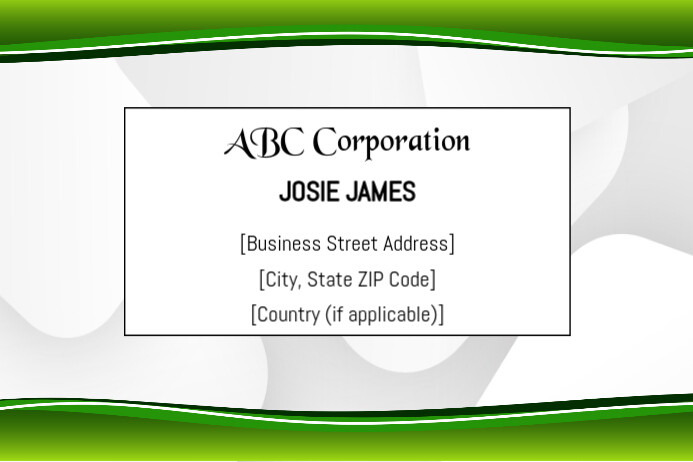 Plantilla de Business Address Label | PosterMyWall