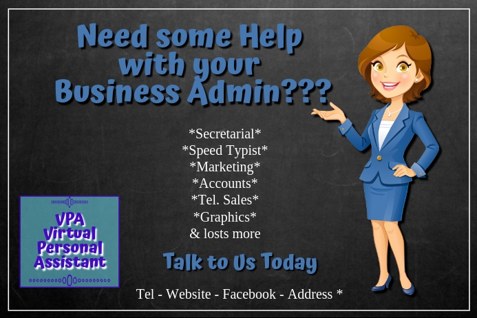 Business Admin Template | PosterMyWall